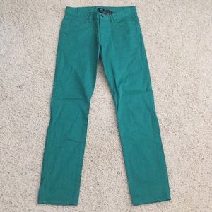 H&M men’s teal cotton pants (skinny fit)